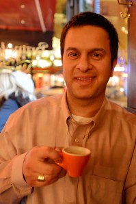 Asheen Phansey - Paris cafe